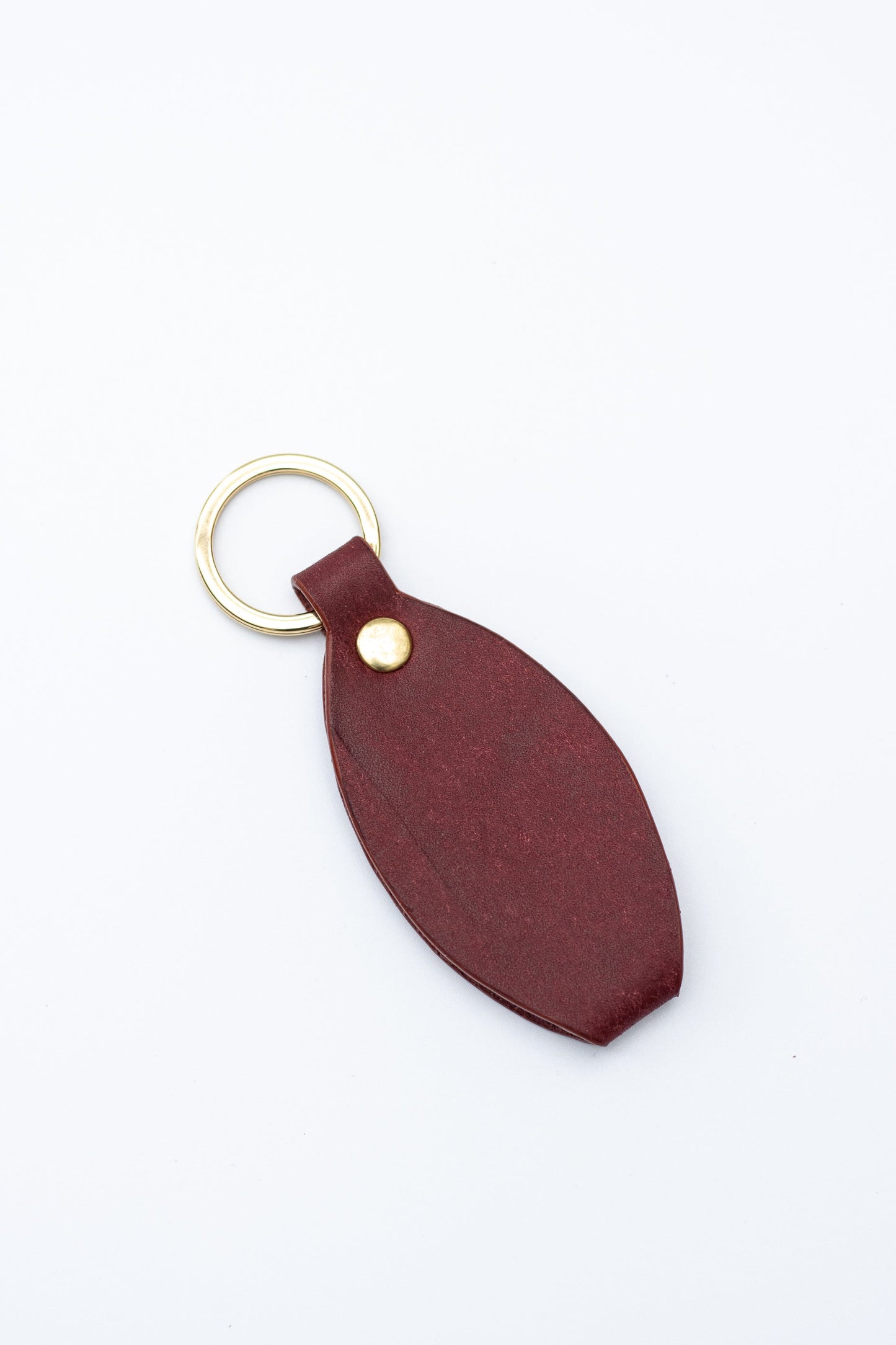 Leather Pea Keyring