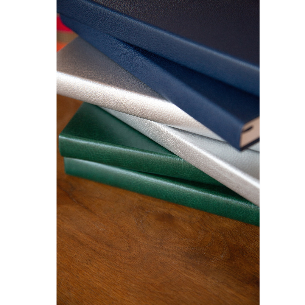 A5 Dot-Grid Faux Leather Notebook (Customisable)