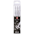 Sakura Gelly Roll Basic Set 3 Bright White Gel Pens