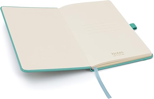 sanoyannickatelier Notes London Eco A5 Hardback Notebook – Lined, Dark Grey