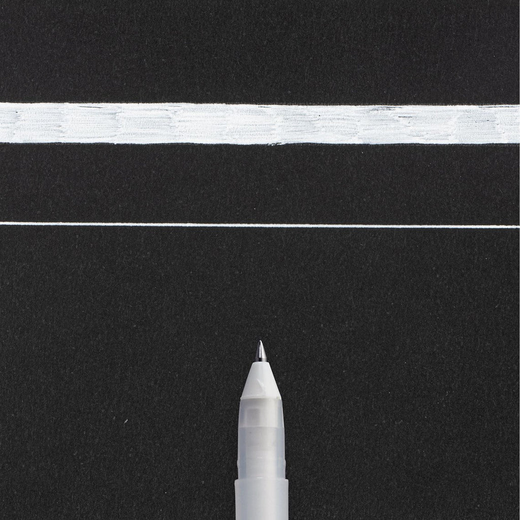 Sakura White Basic Gelly Roll (fine - size 5)