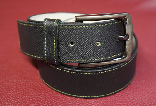 1.5 inch Belt in Saffiano leather