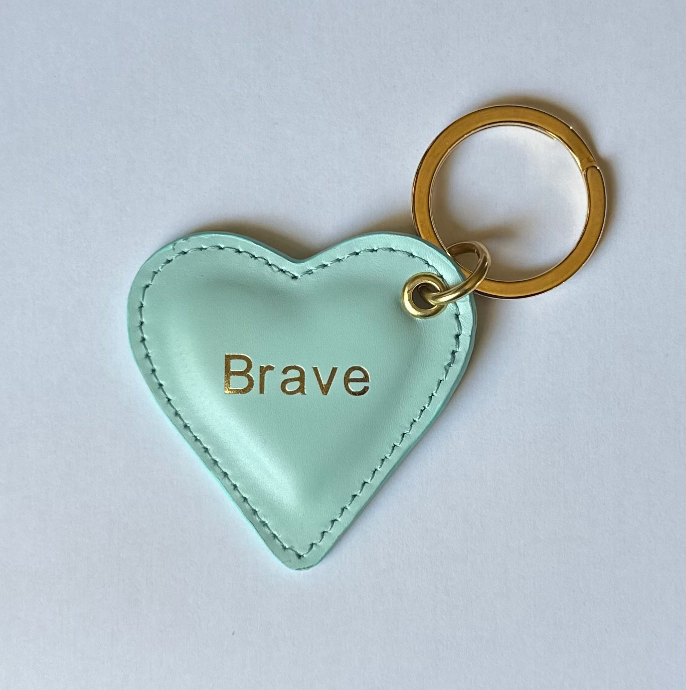 Leather Heart Keyring – Handmade Premium Quality | sanoyannickatelier.shop