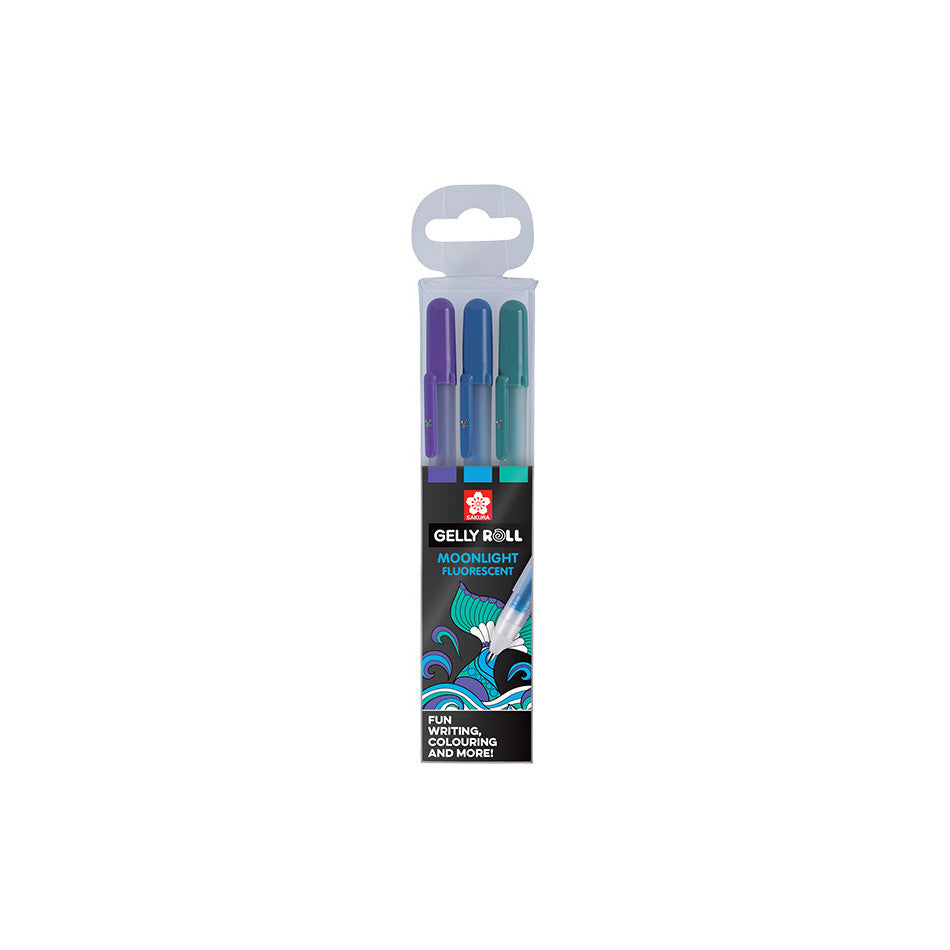 Sakura Moonlight Fluorescent Gelly Rolls 3-pack (various)