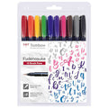 Tombow Fudenosuke 10-pack colour
